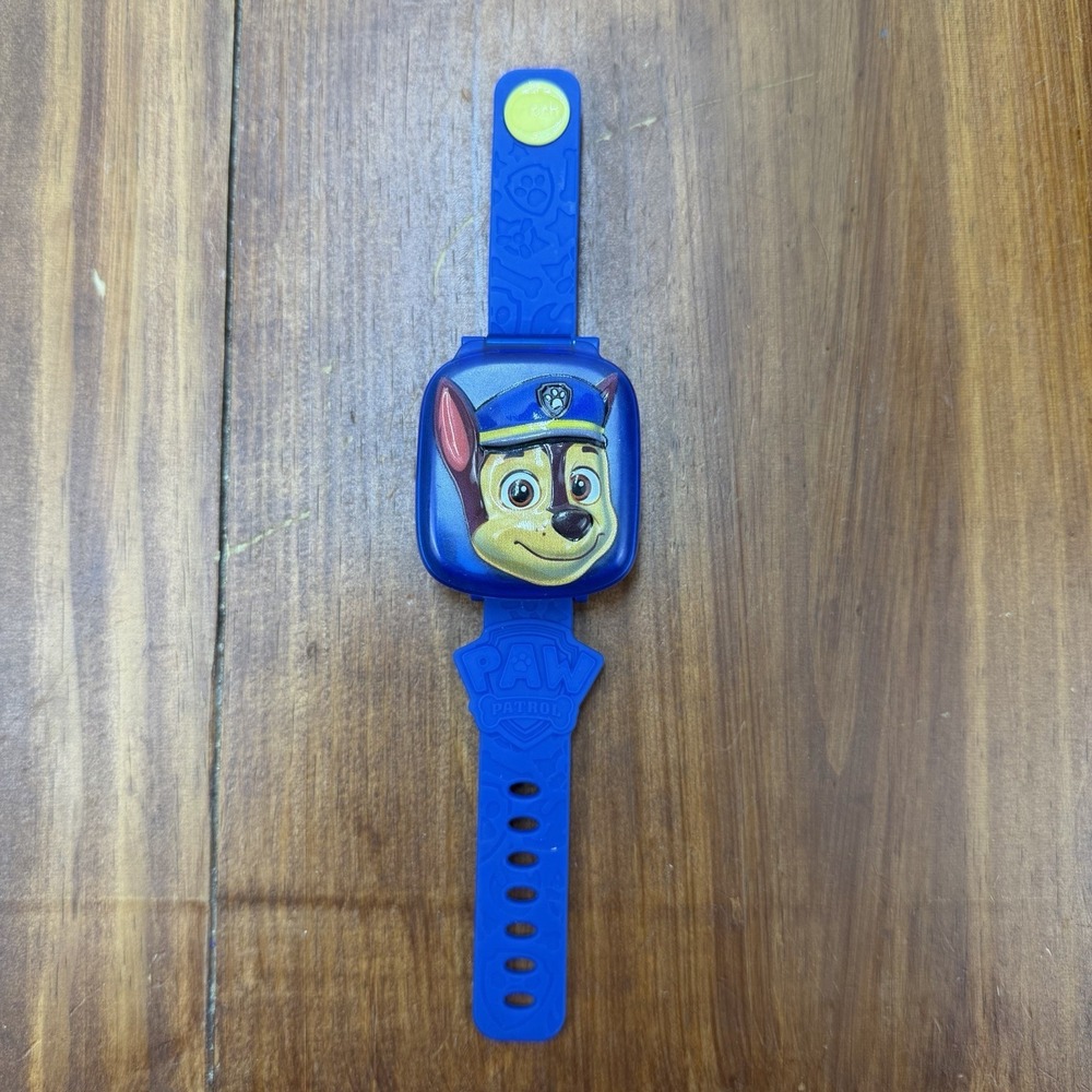 Nickelodeon Paw Patrol Vtech Learning Watch Chase - The Movie Used -WORKING